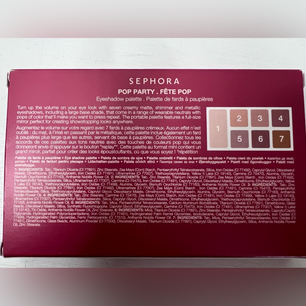 Sephora Playlist Pop Party Eyeshadow Palette - Picture 5 of 5